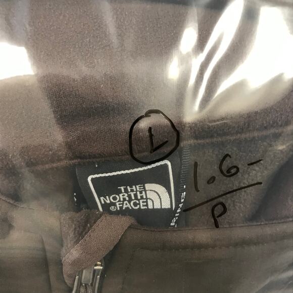 The North Face Apex Brown Jacket Large full zip - Picture 11 of 11
